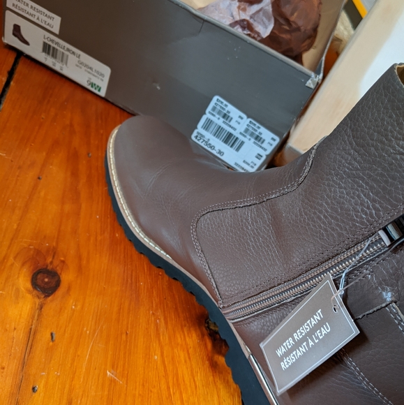 NWT Franco Sarto Leather Booties 9W (new!) - Picture 8 of 11